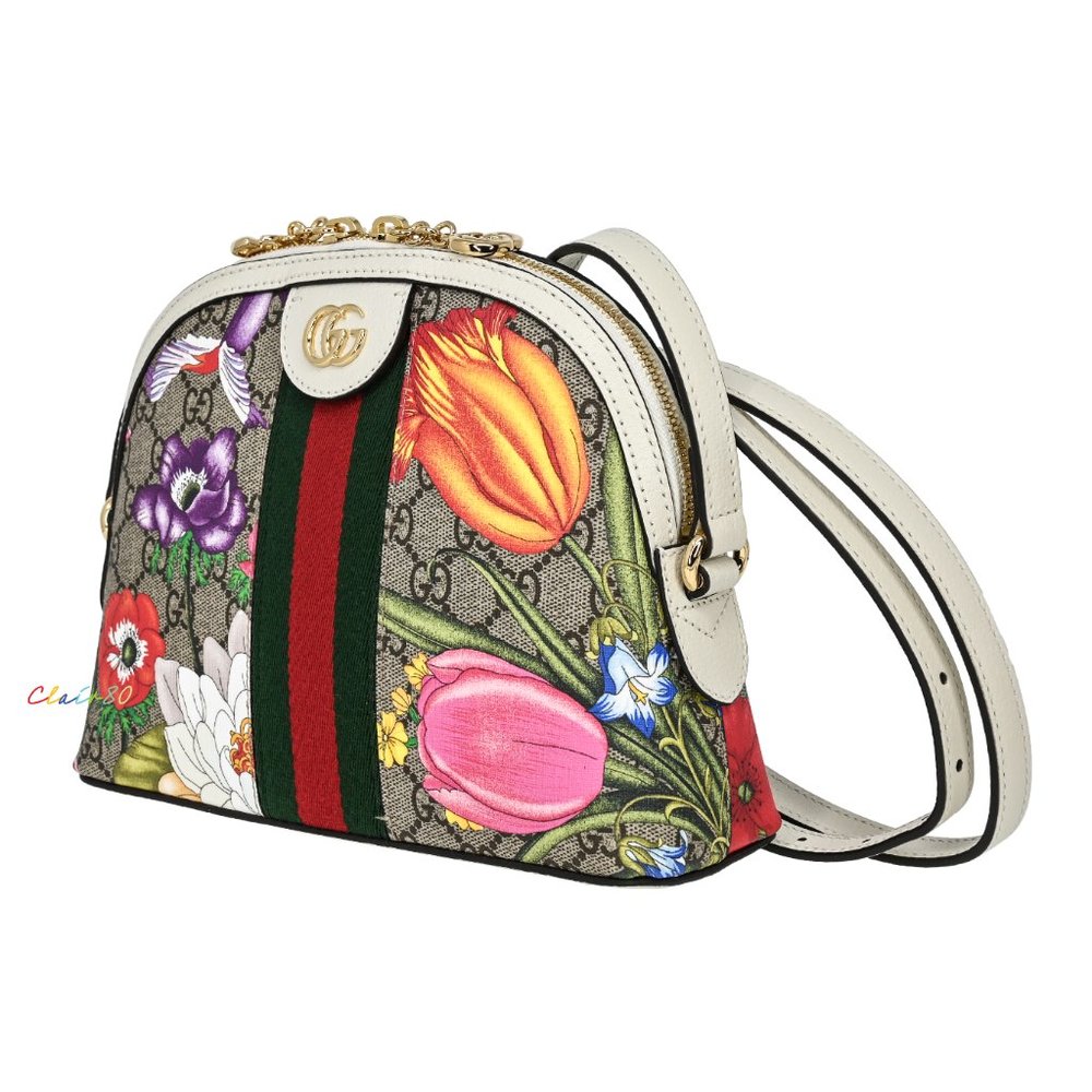 Gucci 499621 Ophidia Flora Shoulder Bag - Picture 2 of 10